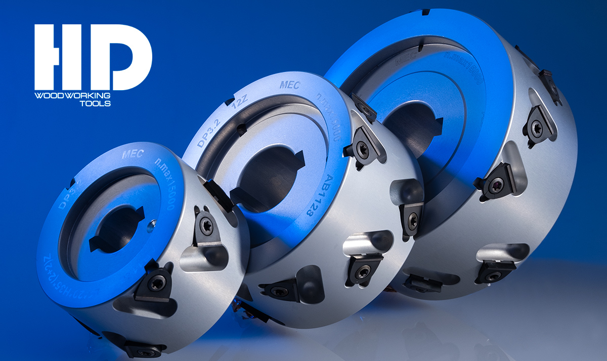 Pre-milling Cutters for Edge Bander with interchangeable blades