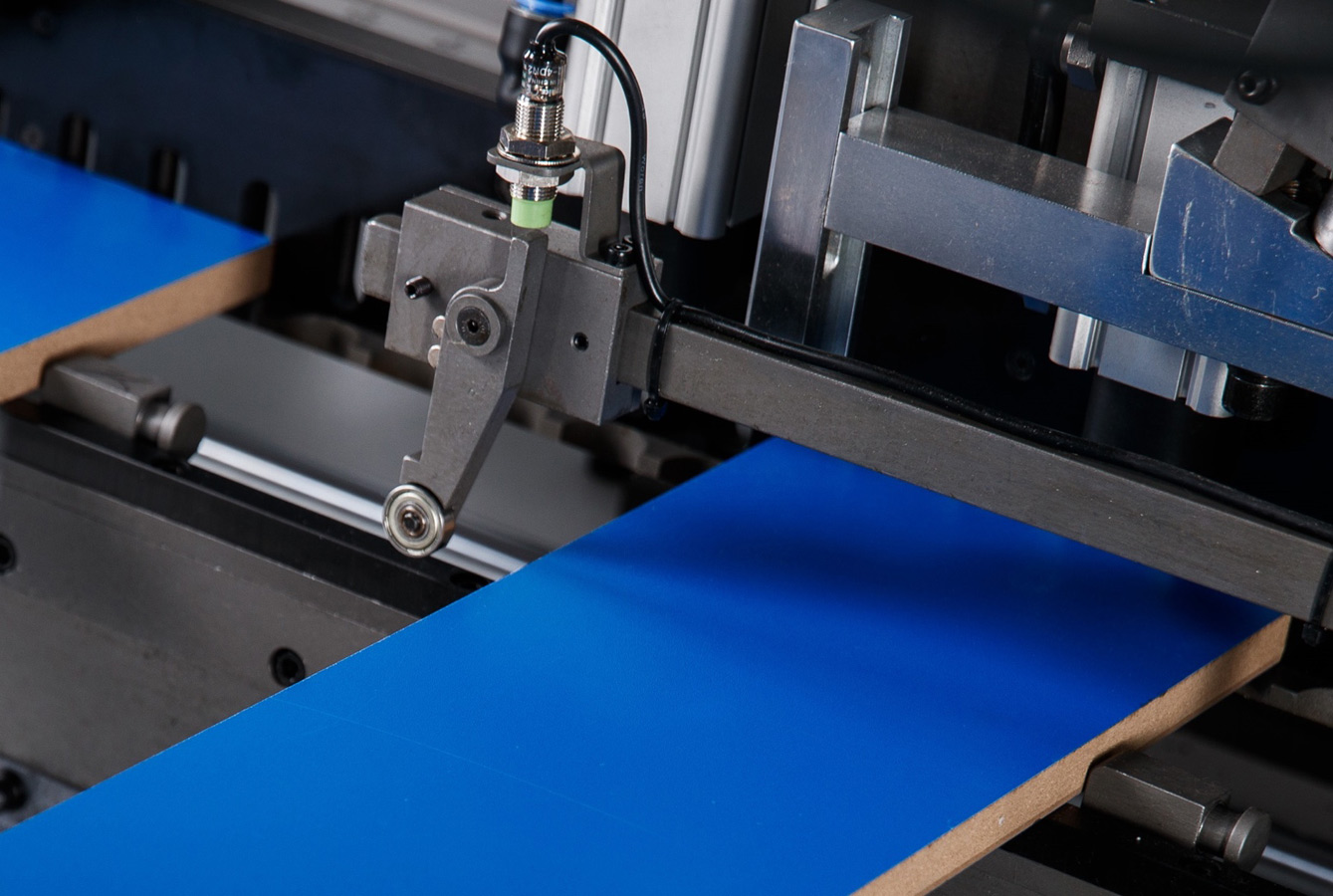 Chain conveyor in the feed