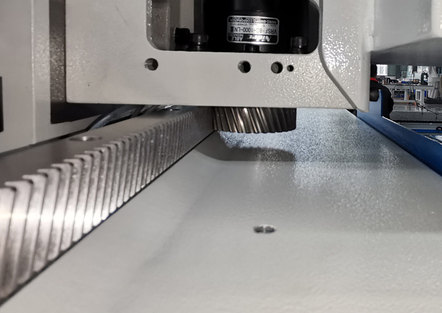 Gear rack and pinion