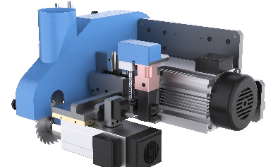 Pilová jednotka se samostatnými motory