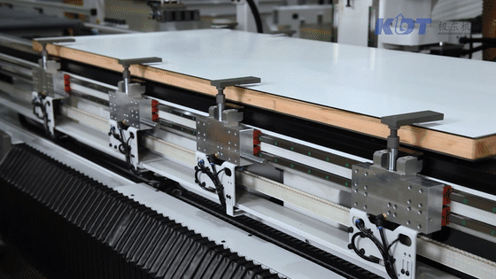 Polohování obrobku