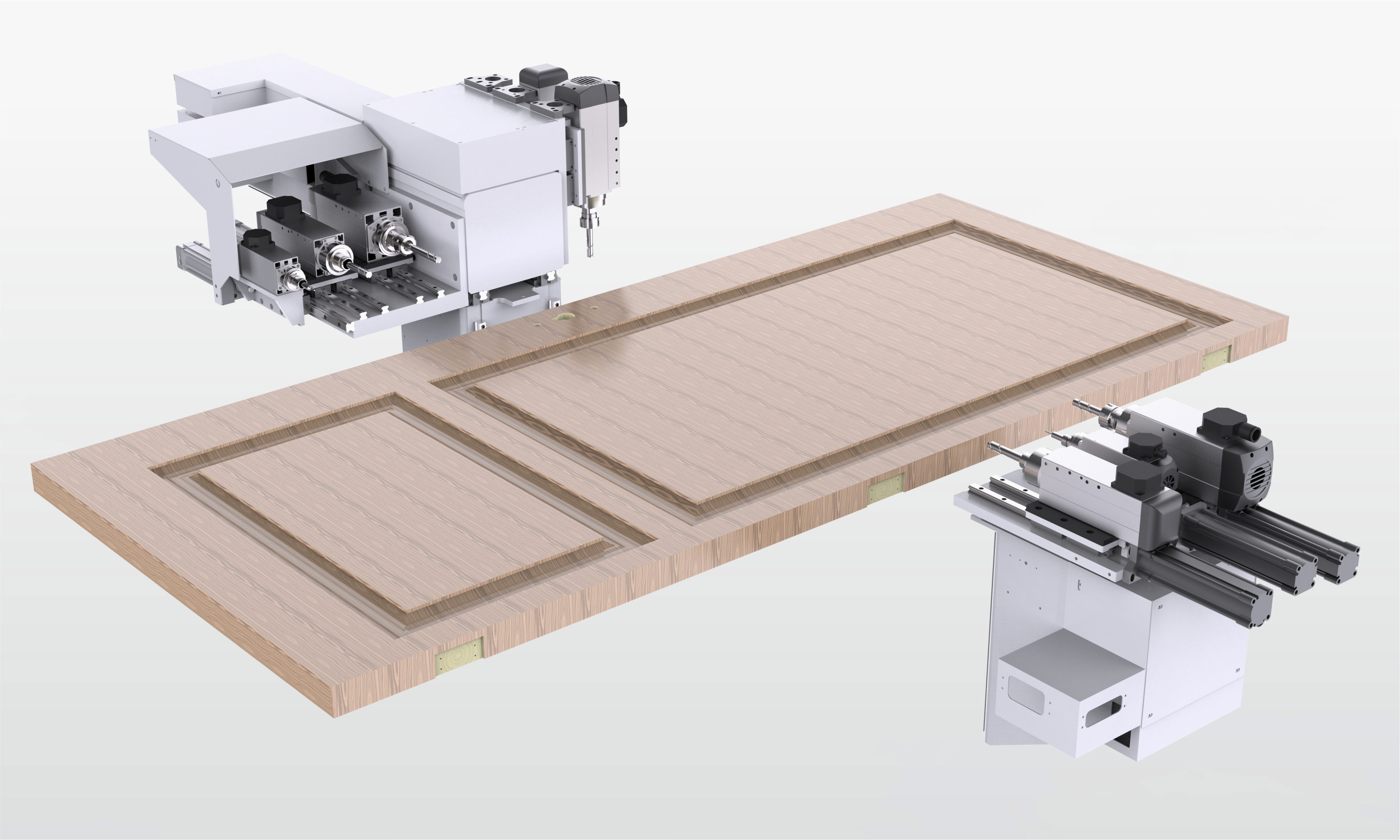 frézovací jednotky