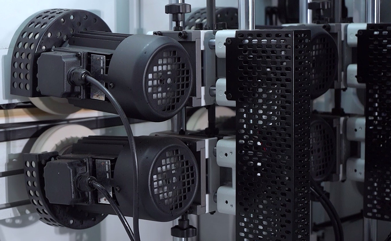 Double polishing unit