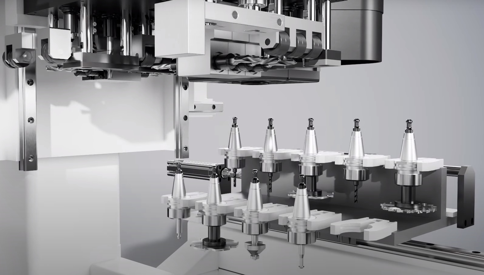 tool change for 10 positions