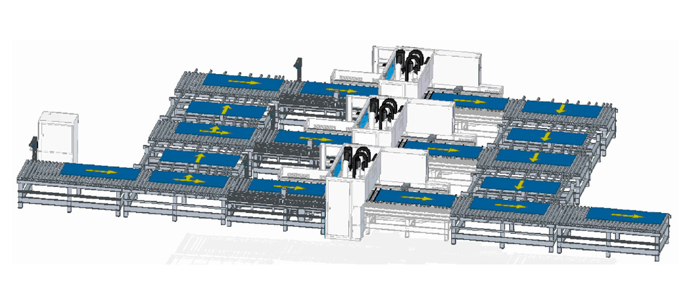 Use in automatic lines