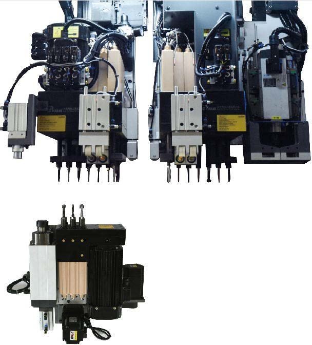 Drilling head of the KDT KD-612S machine