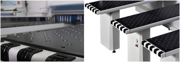 servírovací stoly se vzduchovým polštářem