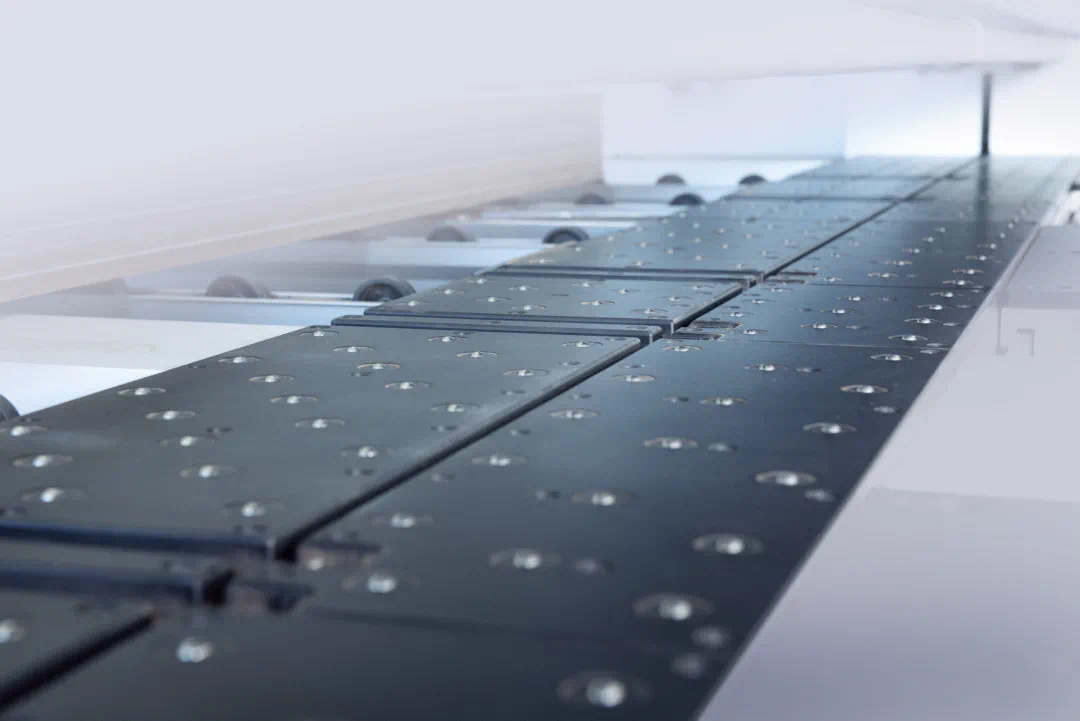 vzduchový polštář v oblasti řezání