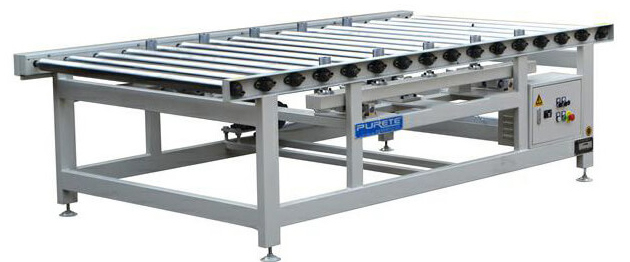Роликовый конвейер PRT- C6313 с центрированием заготовки