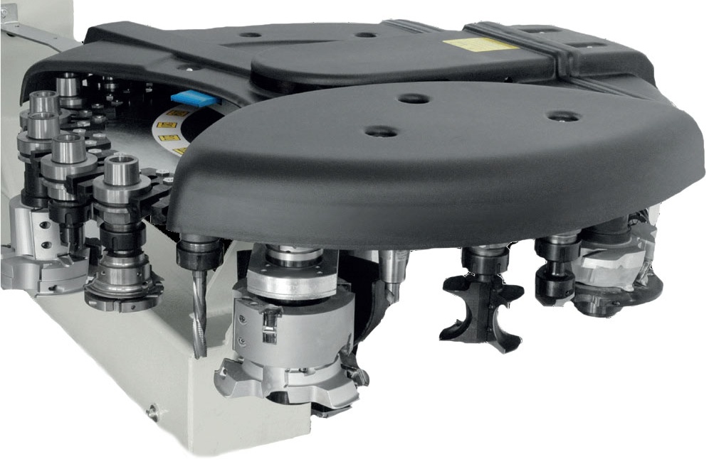 tool magazine with protection