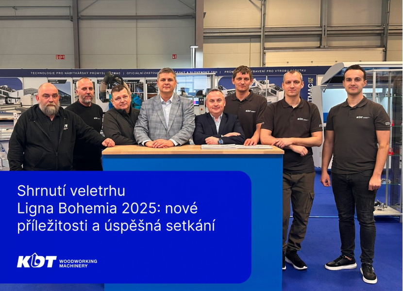 Shrnutí veletrhu Ligna Bohemia 2025: nové příležitosti a úspěšná setkání