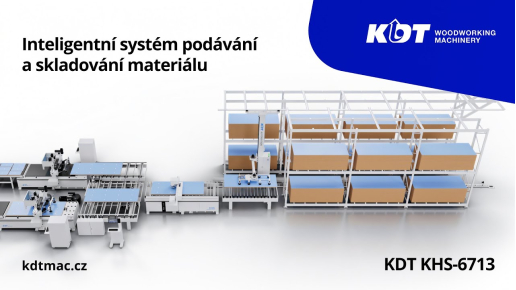 Automatic line KN-3710DE in work