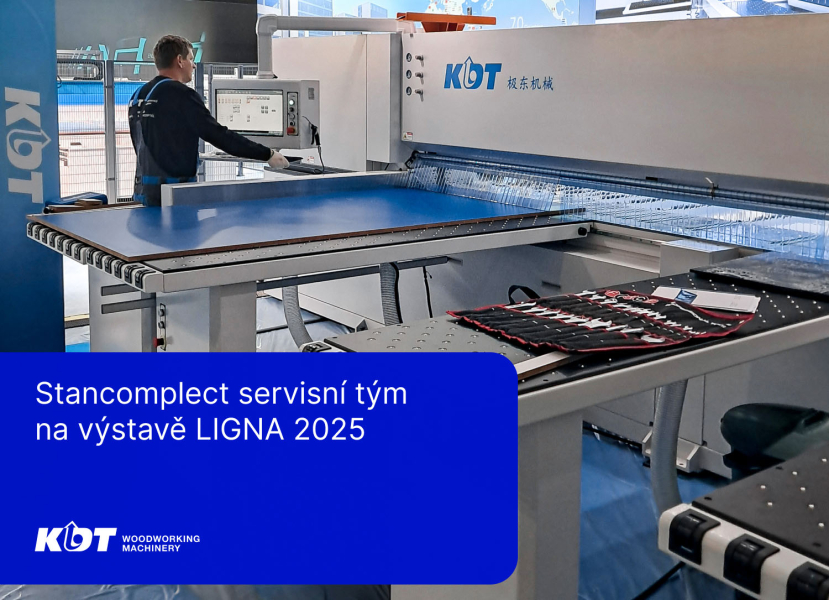 Stancomplect servisní tým na výstavě LIGNA 2025