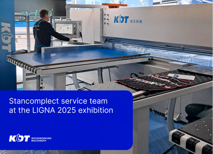 Stancomplect service team at the LIGNA 2025 exhibition