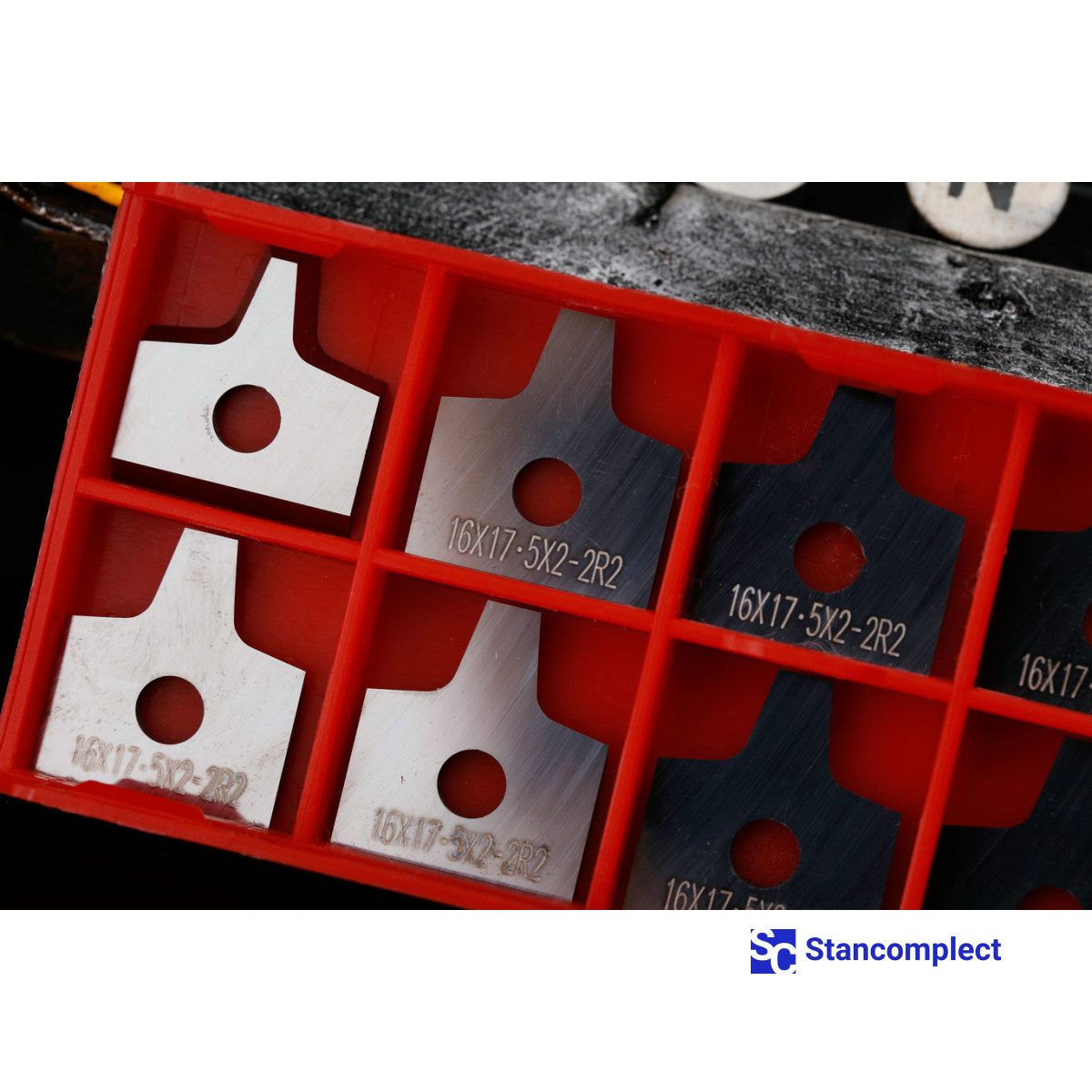 Scraper 16x17,5x2 R2 for edge banding machines FILATO, Nanxing