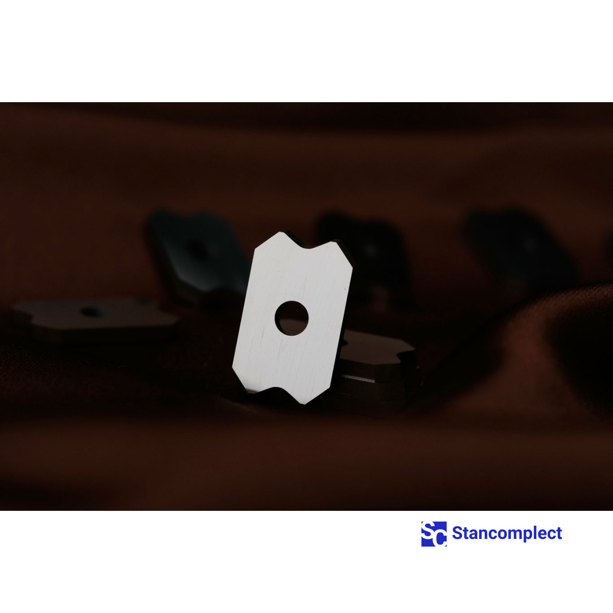 Radius scraper 20x12x2 R2 for edge banding machine