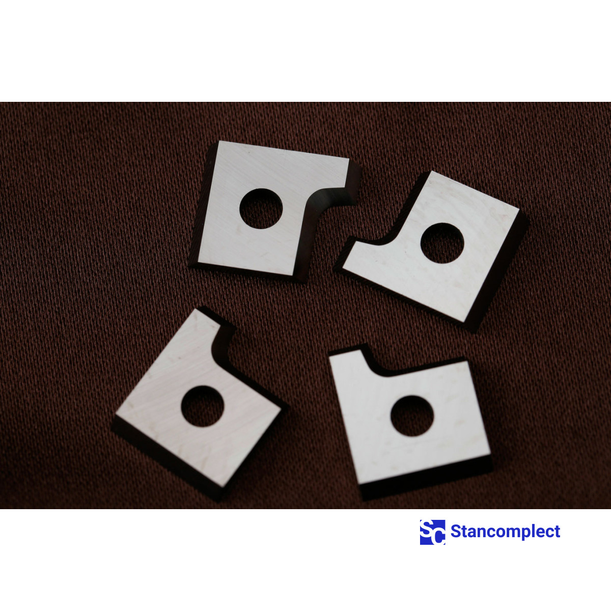 Carbide replaceable knife 12x14.5 mm R-2 left for Brandt machines