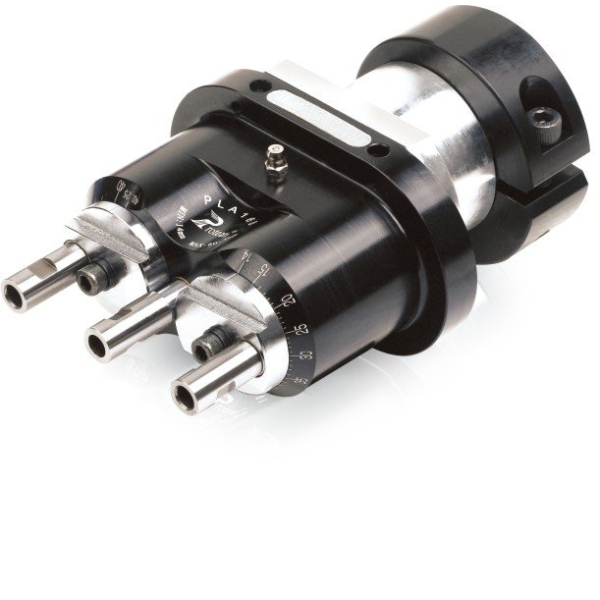 3-spindle drilling head with adjustable spindle spacing 14–90 mm