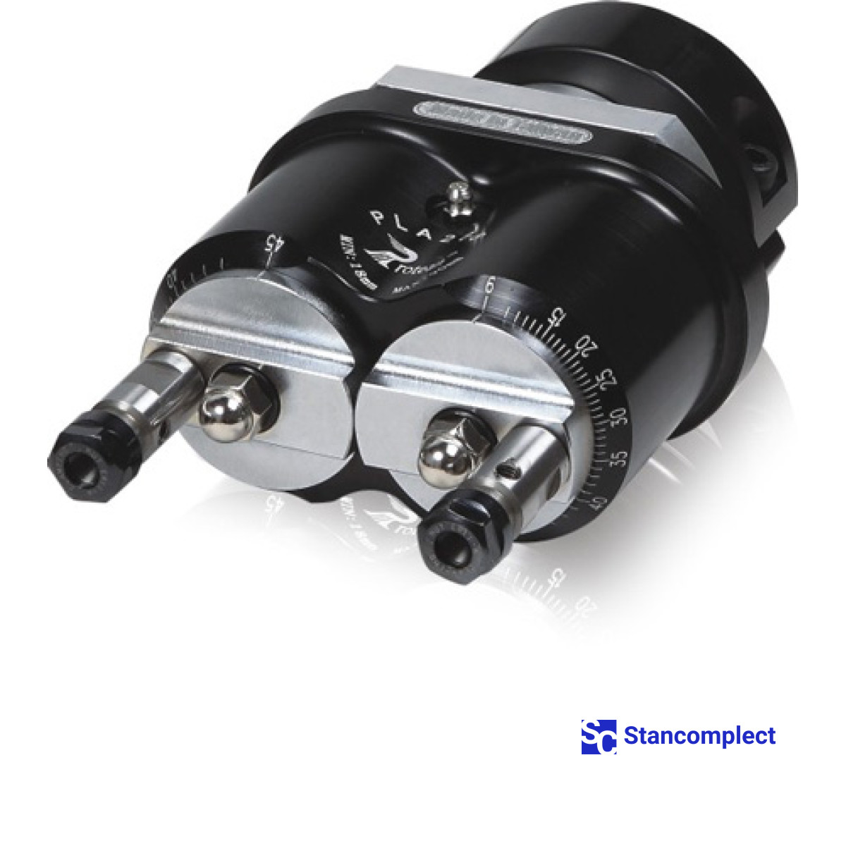 Свердлильна головка для металу на 2 шпинделі із регулюванням відстані між шпинделями 18–90 мм