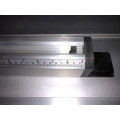 Ruler for sliding table saw SCM S315WS complete with folding stops