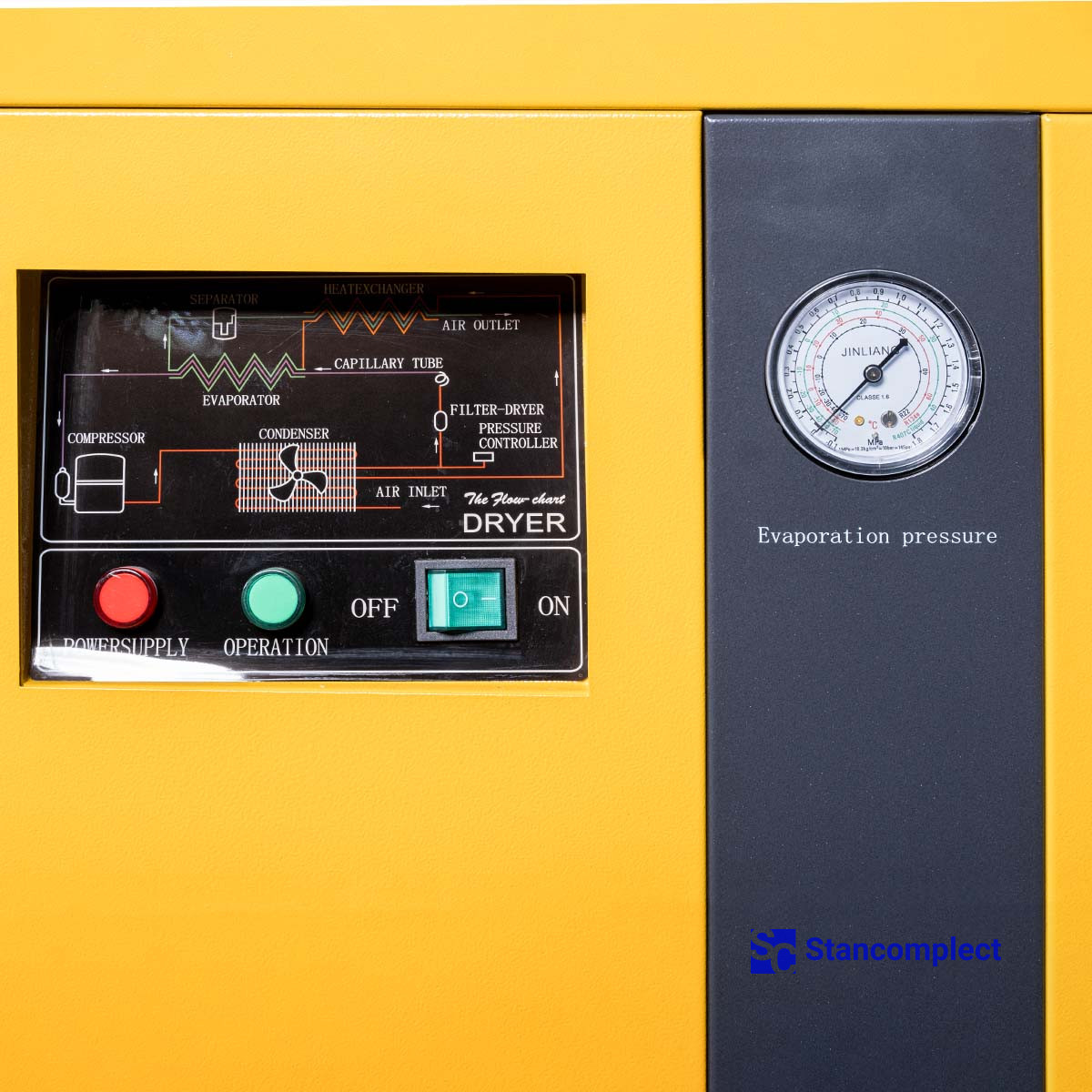 Screw compressor AirHorse AHB-10A-300 with receiver and dryer