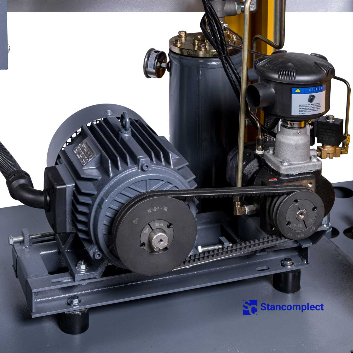 Screw compressor AirHorse AHB-10A-300 with receiver and dryer