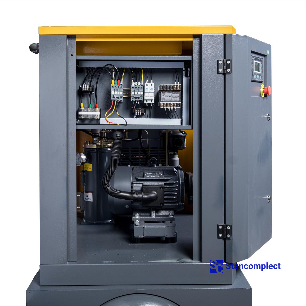Screw compressor AirHorse AHB-10A-300 with receiver and dryer