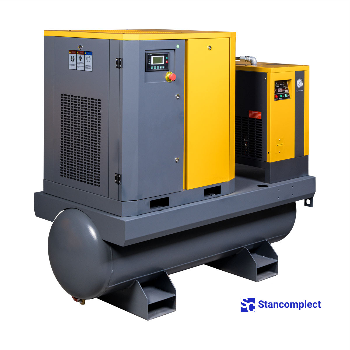 Screw compressor AirHorse AHB-10A-300 with receiver and dryer