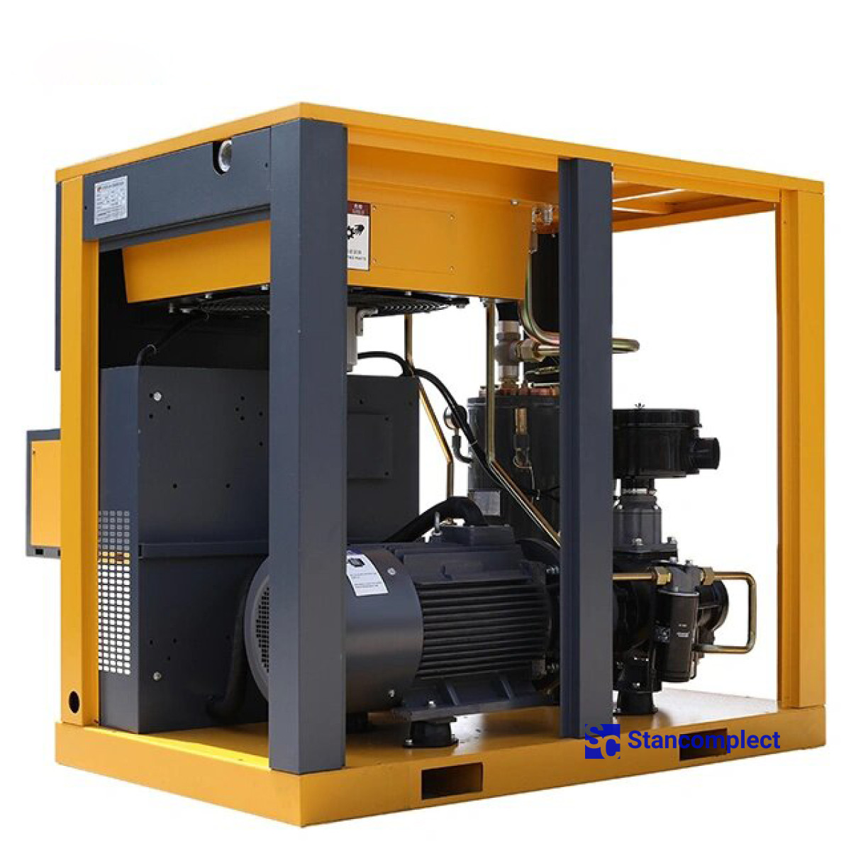 Direct drive screw compressor AirHorse AHD-50A VSD (capacity 5.6 m³/min, pressure 10 bar) with inverter
