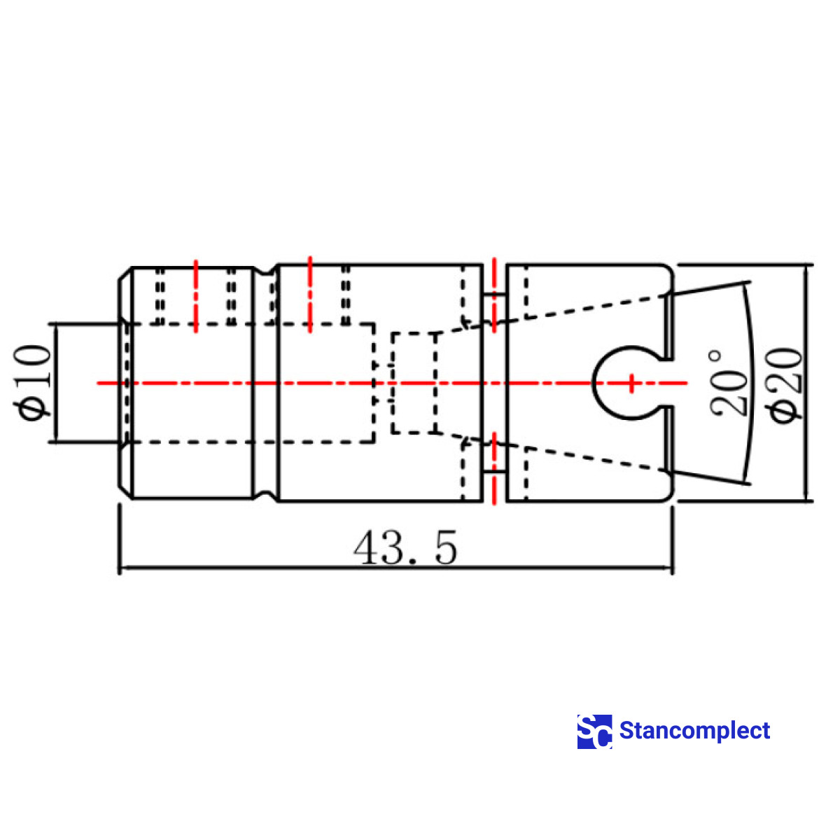 Цанга швидкозмінна до свердлильно-присадного верстата SCM