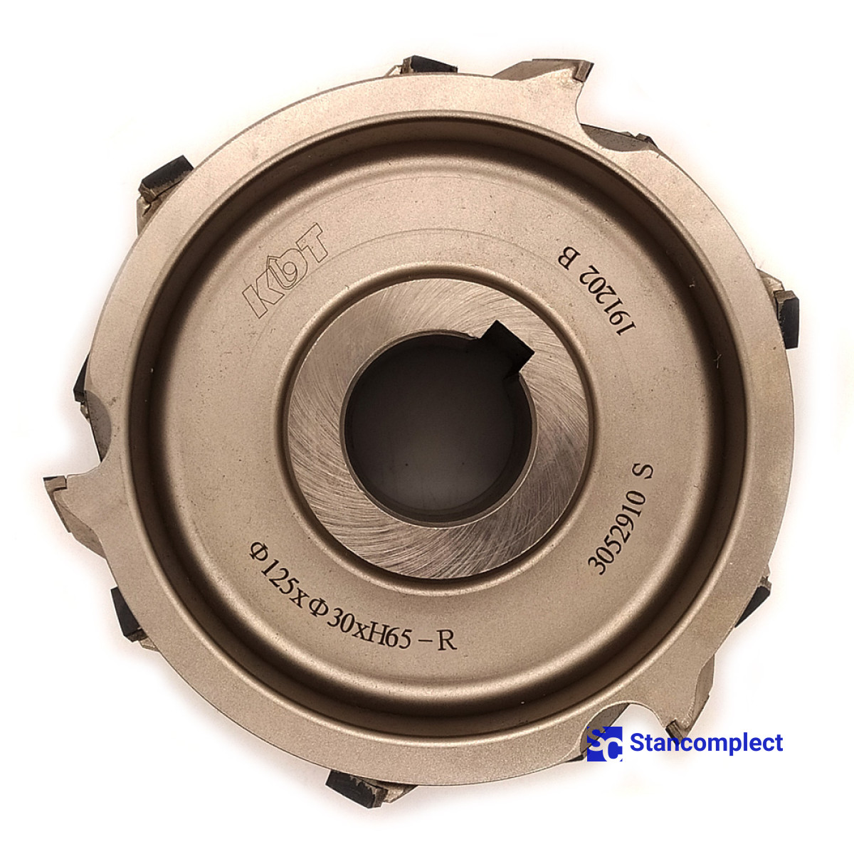 Diamond premilling cutter for KDT Ø125xØ30x65 Z3+3