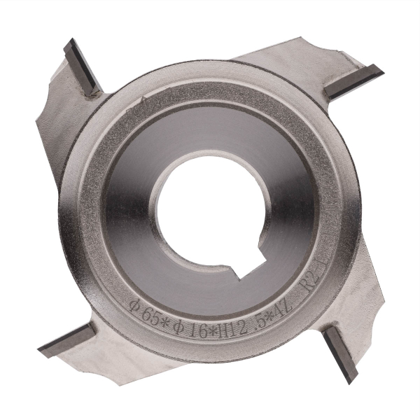 Diamond cutter (PCD) 65x16x12.5x4Z R2 left for edge banding machines KDT KE-706