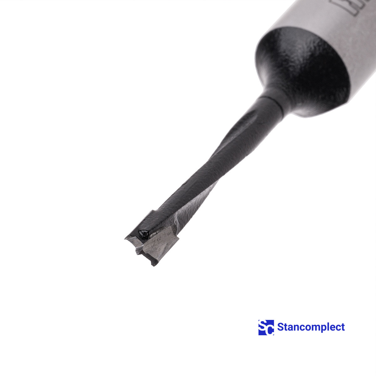 Blind hole drill bit HD d-3.5 mm, L-57 mm right hand with brazed plate