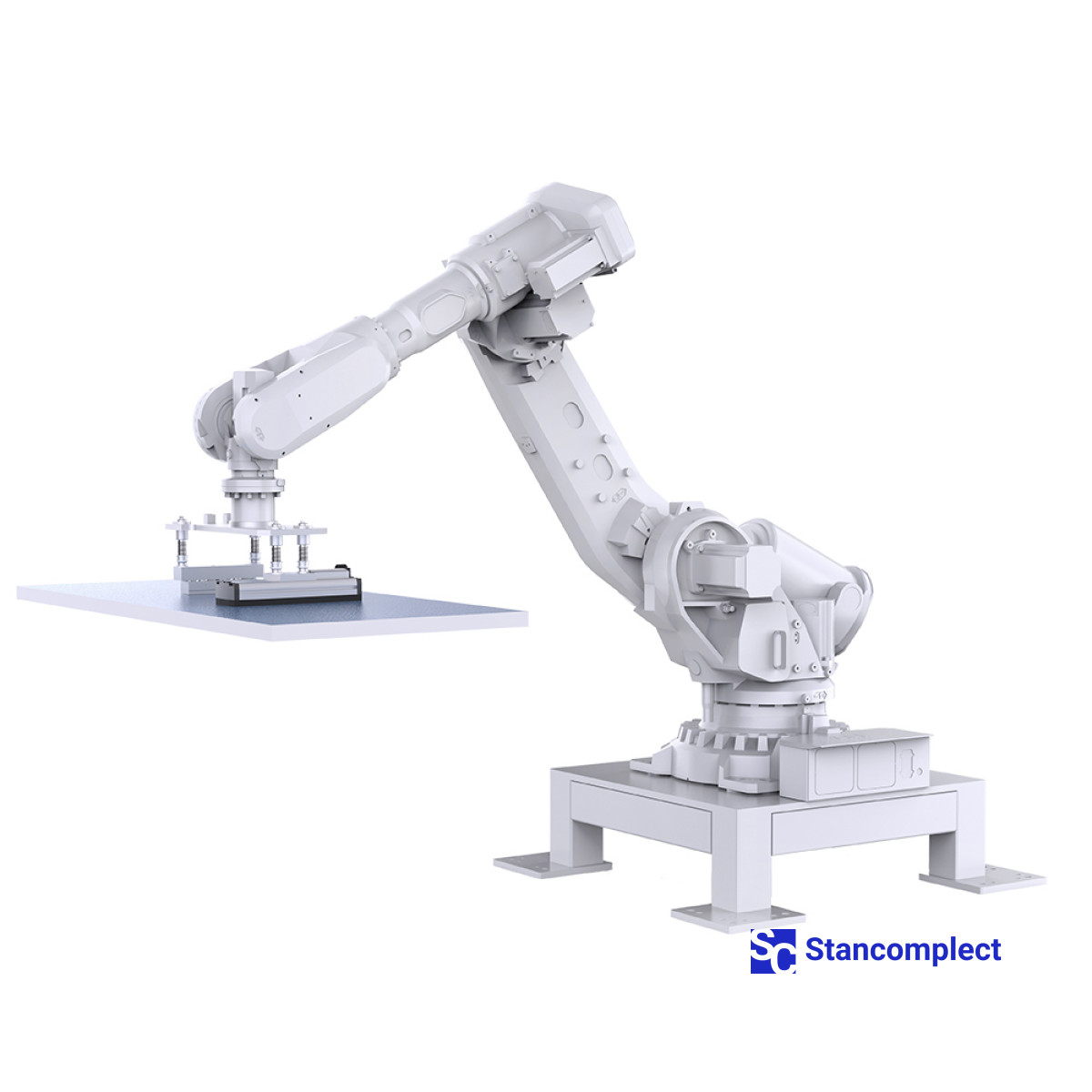 Automated drilling site based on the KD-612KHSA machine with robotic loading/unloading