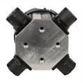 Horizontální čtyřnásobná CNC úhlová hlava KDT HSK63F-ER25-A1 pro KDT CNC obráběcí centra