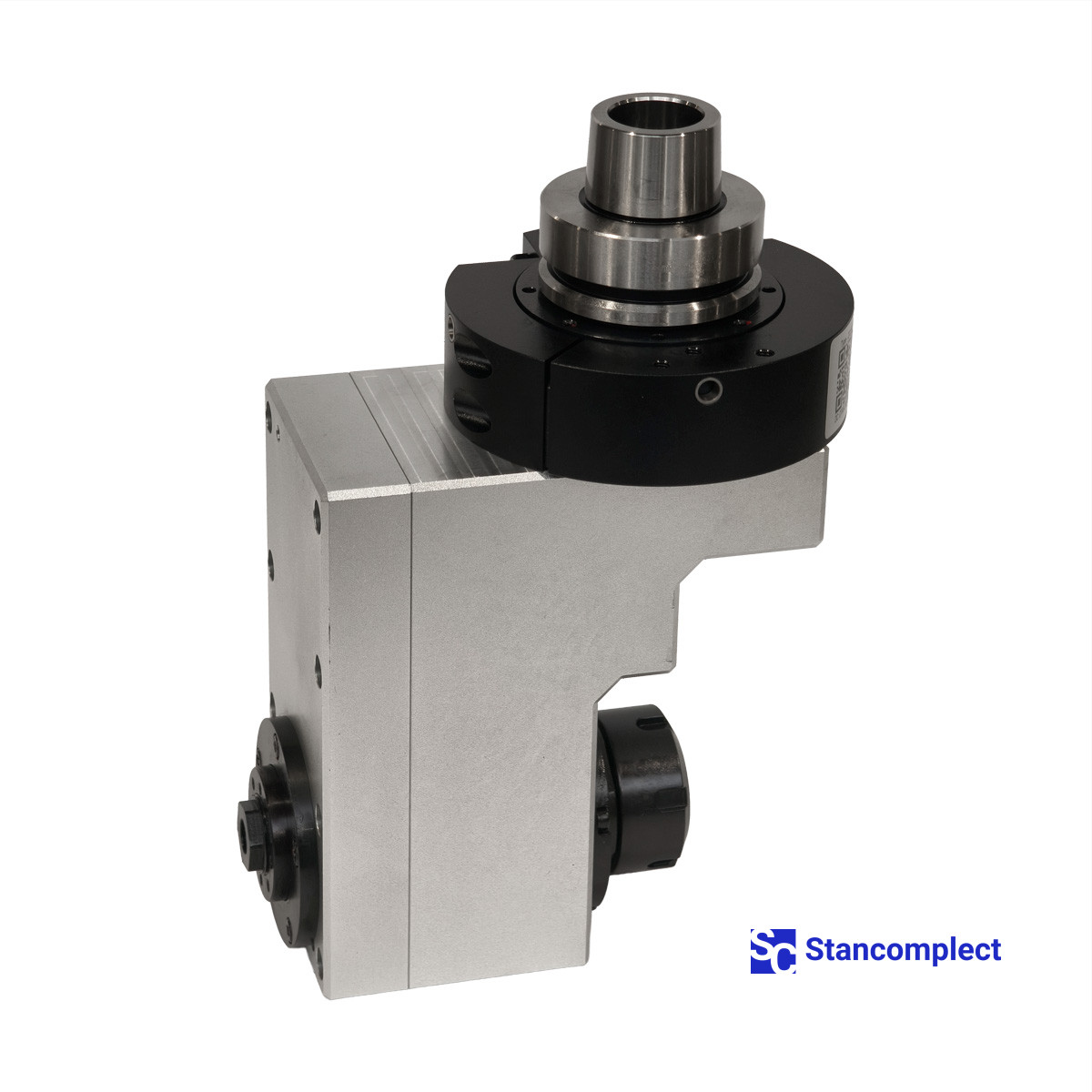 Horizontální dvojitá CNC úhlová hlava 90° KDT DCJSDT-F pro CNC vrtací centra KDT