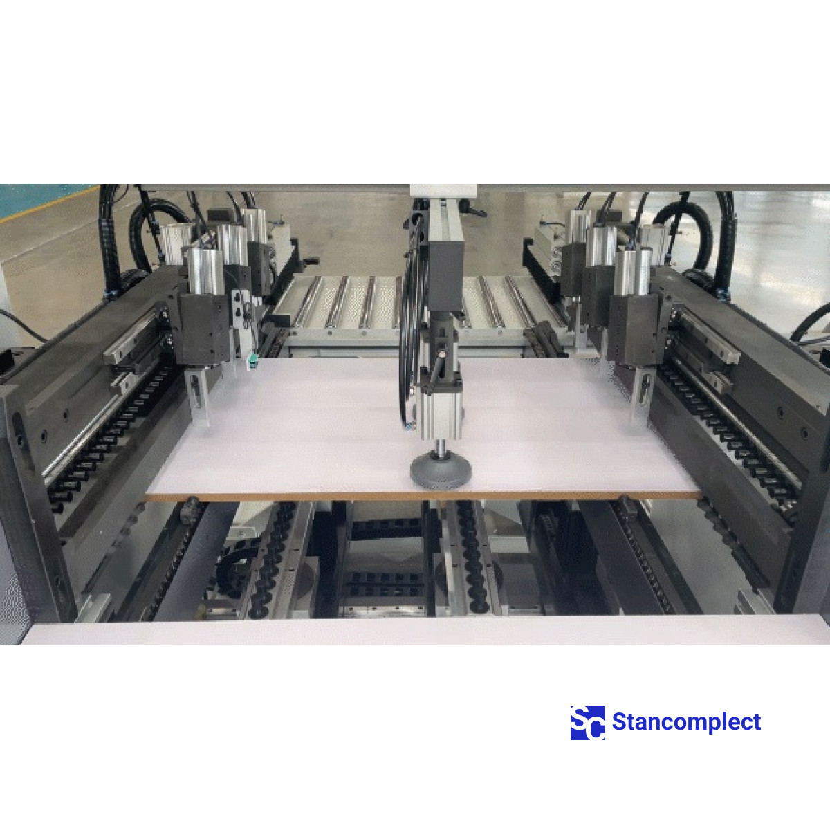 Drilling machine KDT-6042NSL (cassette feed + processing of 3 workpieces + unloading device)