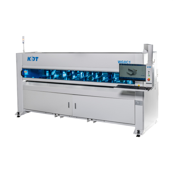 Cardboard Box Making Machine KDT WG8C1H1W1 for corrugated cardboard sheets