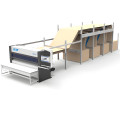 Packaging line for packing cabinet furniture parts KDT