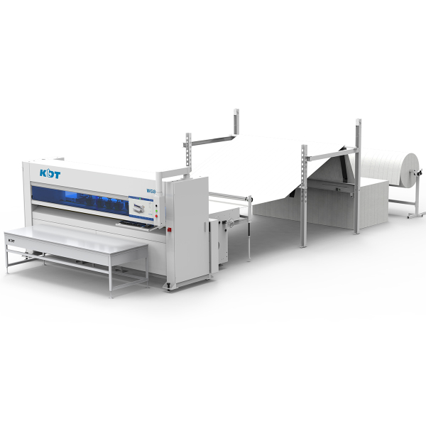 Cardboard Box Making Machine KDT WG8C1H1W1-Z1R1D6 for corrugated cardboard sheets, fanfold corrugated cardboard and single face corrugated cardboard roll