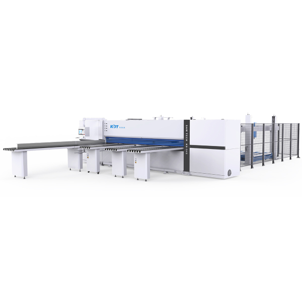 CNC panel saw/beam saw KS-543HLM with rear loading and double pusher, batch cutting height 120 mm, size 4280x4280 mm