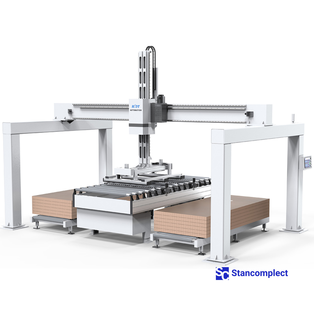 Automatická linka na zpracování dveří KDT