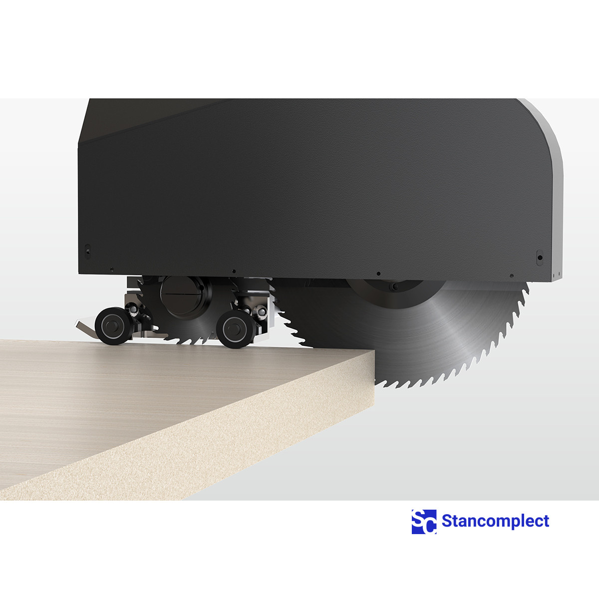 CNC čtyřstranná řezačka panelů KHM-550B