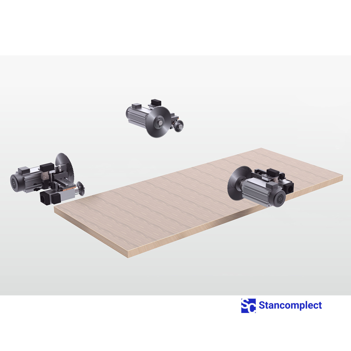 CNC čtyřstranná řezačka panelů KHM-550B