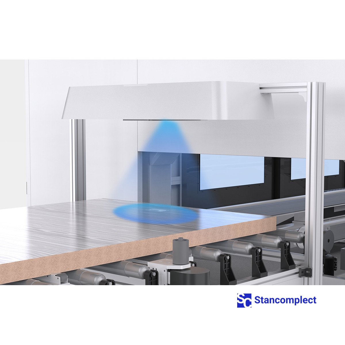 CNC čtyřstranná řezačka panelů KHM-560P