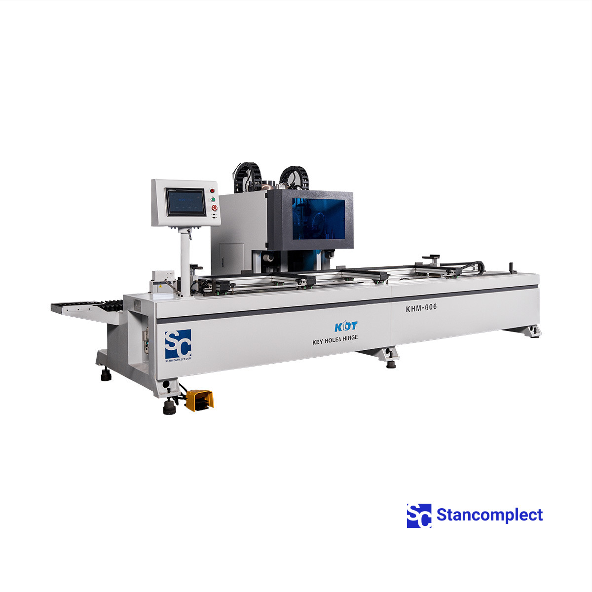 KHM-606 CNC Milling Machine for Lock, Hinge and Keyhole