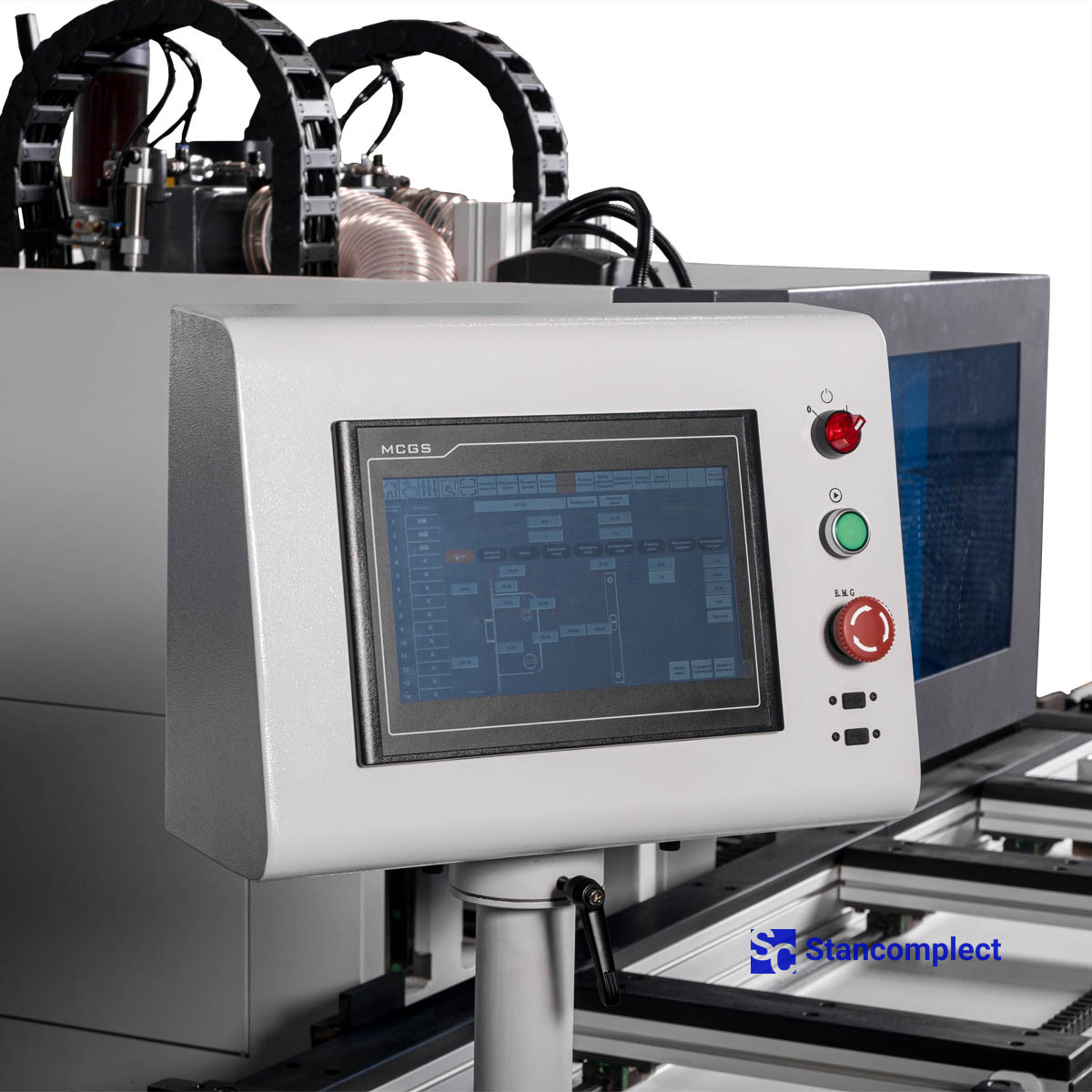 KHM-606 CNC Milling Machine for Lock, Hinge and Keyhole