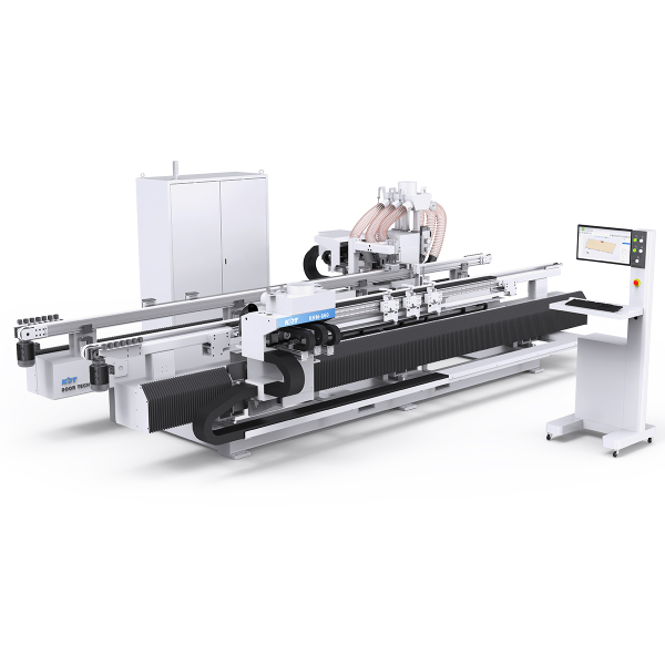 CNC obráběcí centrum KDT KHM-660B pro frézování zámku, pantu a klíčové dírky