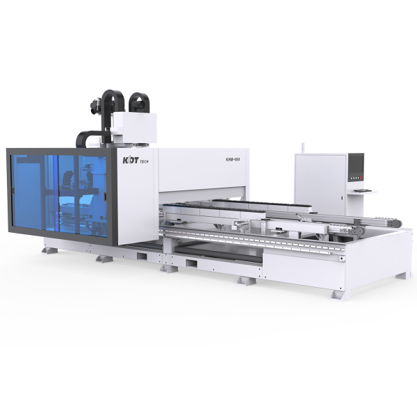 CNC obráběcí centrum KDT KHM-680 pro formátování a frézování dveřních křídel