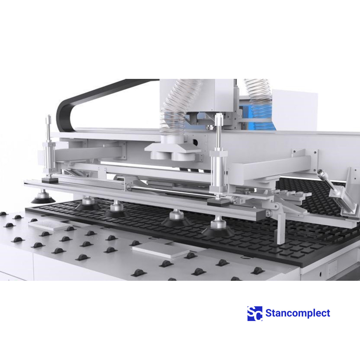 CNC machining center KN-2710DL Label, processing area 3100x2150 mm